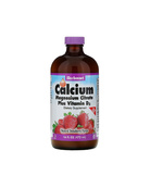 Жидкий кальций и магний цитрат + Д3 вкус клубники | 472 мл Bluebonnet Nutrition 20202055