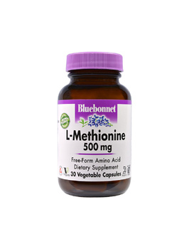 L-Метионин 500 мг | 30 кап Bluebonnet Nutrition 20202012