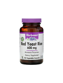 Червоний дріжджовий рис 600 мг | 120 кап Bluebonnet Nutrition 20202076