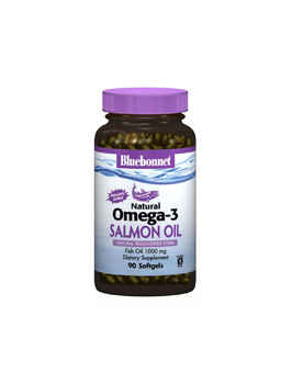 Омега-3 олія лосося 1000 мг | 90 кап Bluebonnet Nutrition 20202103