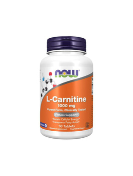 L-Карнітин 1000 мг | 50 таб Now Foods 20202285