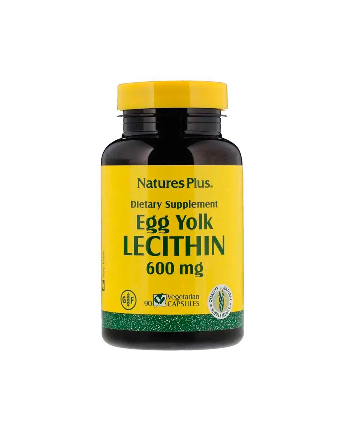 Лецитин з яєчних жовтків 600 мг | 90 кап Nature's Plus 20190030