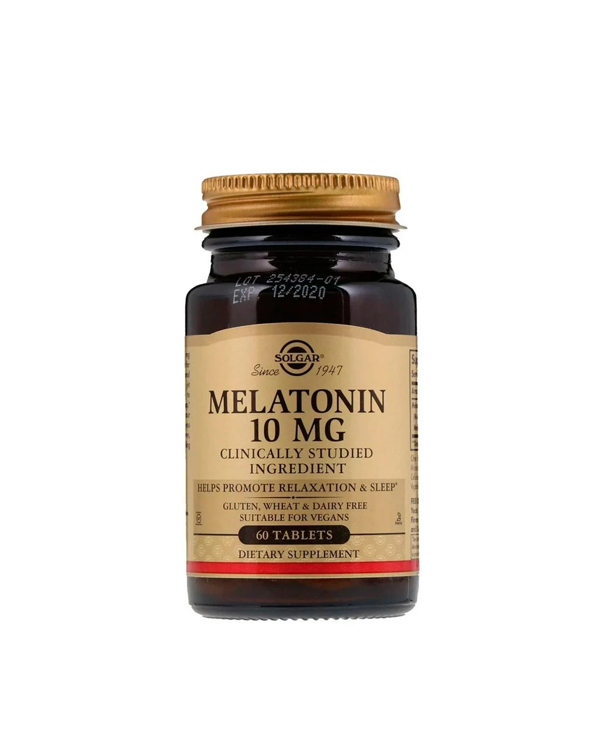 Мелатонін 10 мг | 60 таб Solgar 20190033