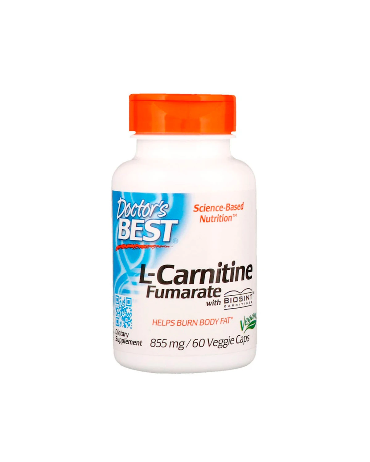 L-Карнітин фумарат 855 мг | 60 кап Doctor's Best 20190108