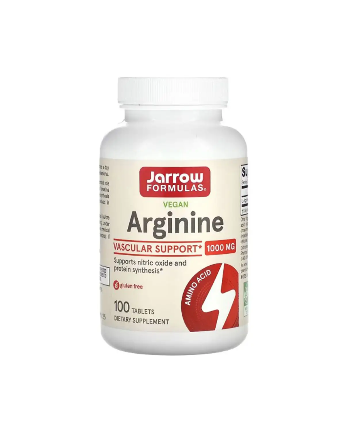 Аргинин 1000 мг | 100 таб Jarrow Formulas 20190147