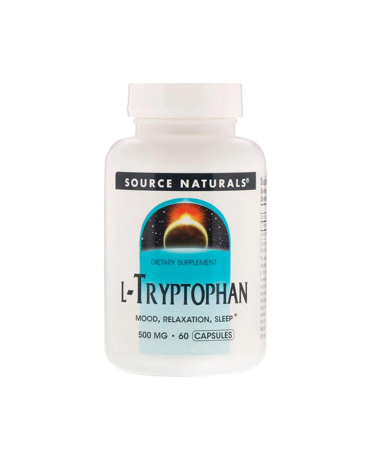 L-триптофан 500 мг | 60 кап Source Naturals 20190163