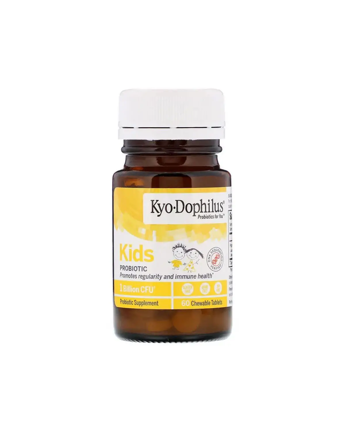 Пробиотики для детей вкус ванили | 60 жев таб Kyolic 20190233