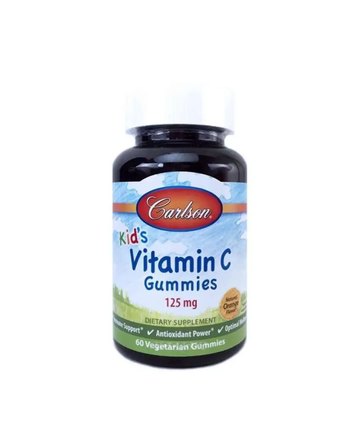 Вітамін С для дітей 125 мг | 60 жув таб Carlson Labs 20190253