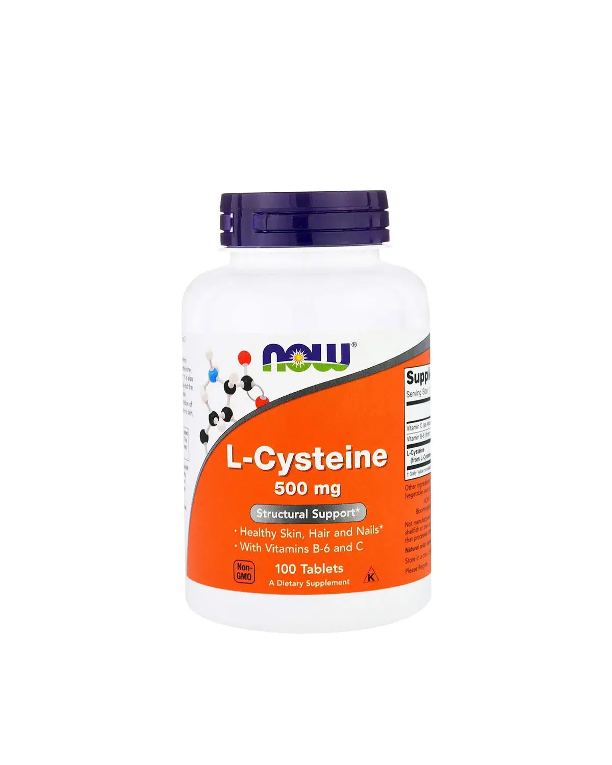 L-Цистеїн 500 мг | 100 таб Now Foods 20190288