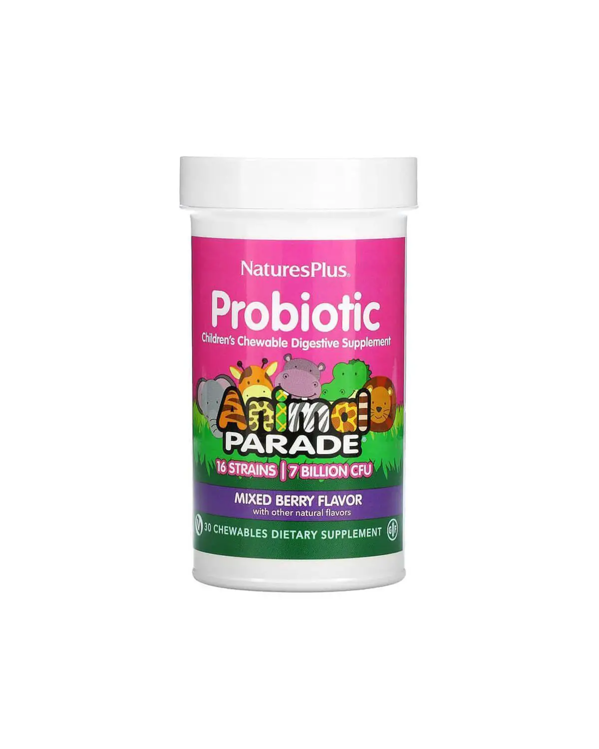 Пробиотик для детей ягодное ассорти | 30 жев таб Nature's Plus 20190293