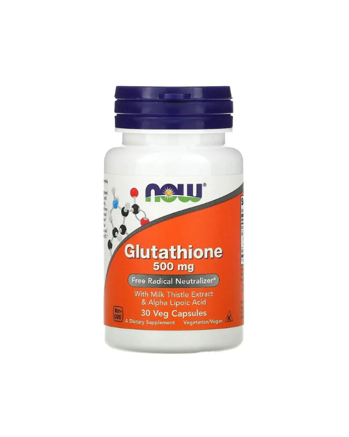 Глутатіон 500 мг | 30 кап Now Foods 20190319
