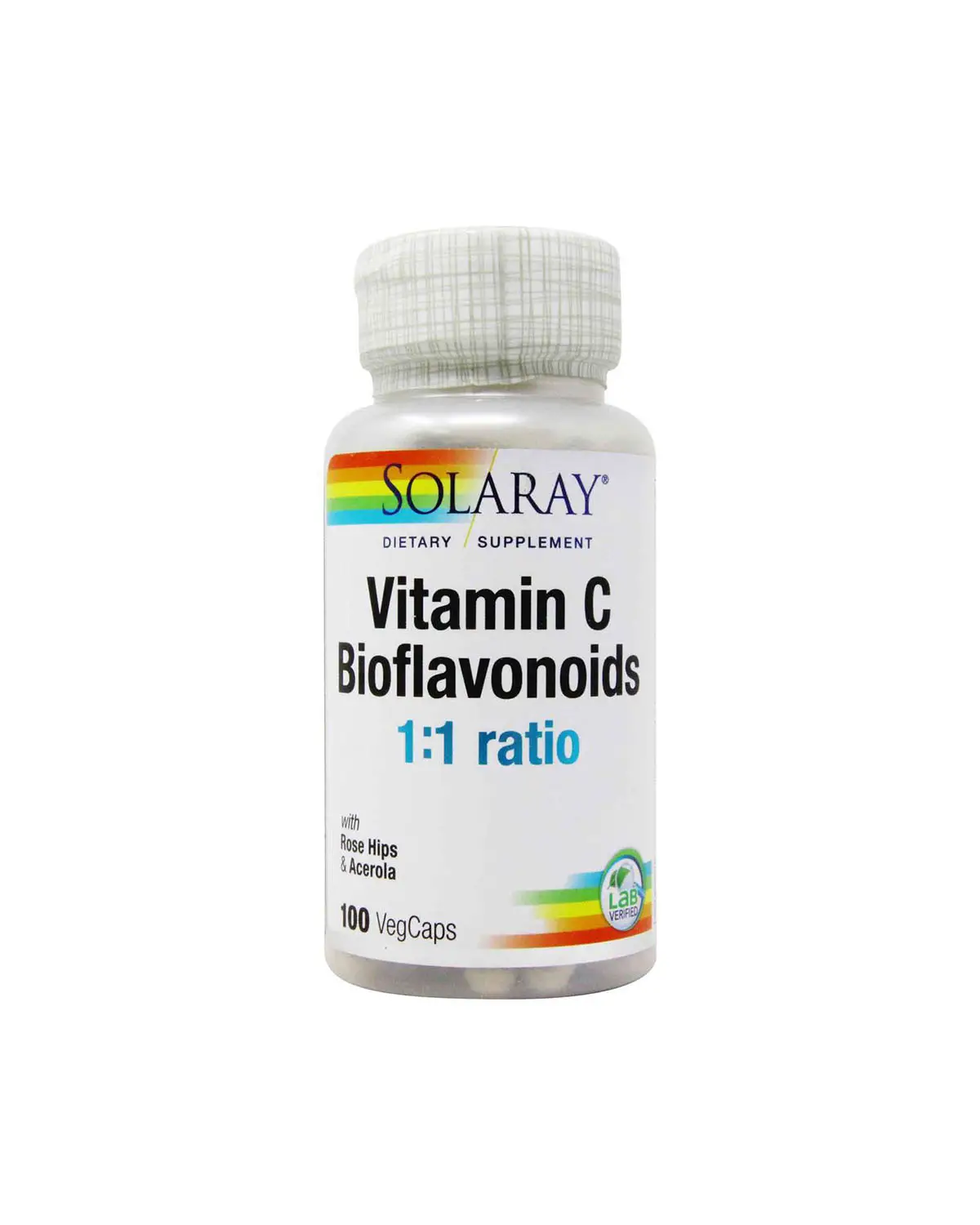 Вітамін C та біофлавоноїди | 100 кап Solaray 20190380