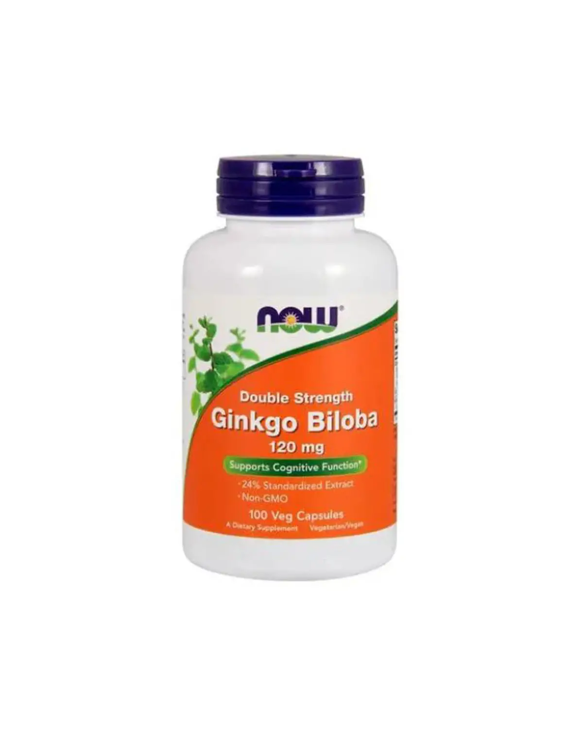 Гинкго билоба двойная сила 120 мг | 100 кап Now Foods 20190382