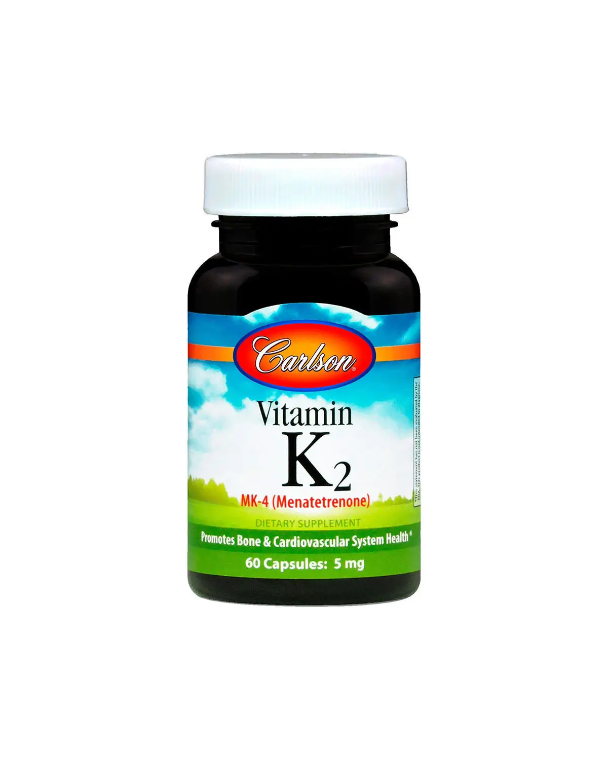 Вітамін K2 ( МК-4 ) 5 мг | 60 кап Carlson Labs 20190538