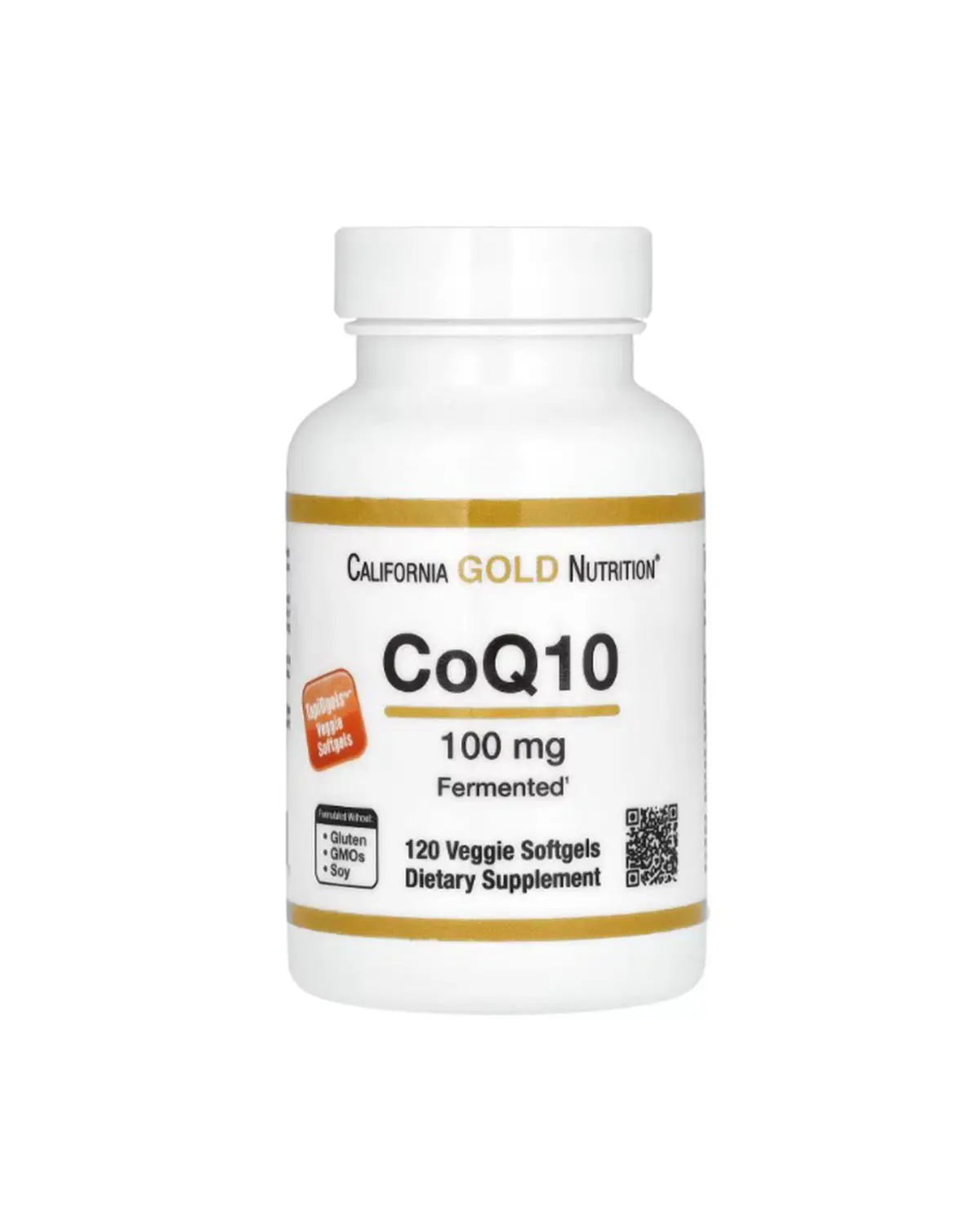 Коэнзим Q10 100 мг | 120 кап California Gold Nutrition 20190650