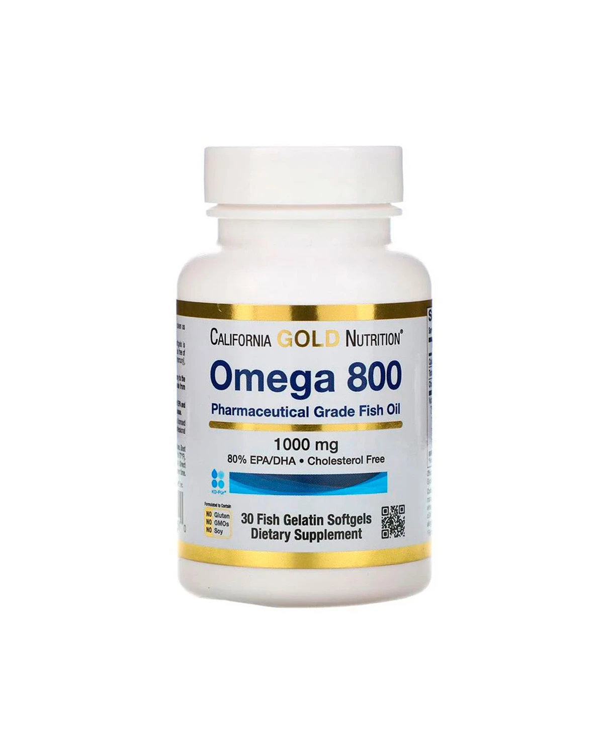 Омега-3 800 мг - 30 кап California Gold Nutrition 20190664