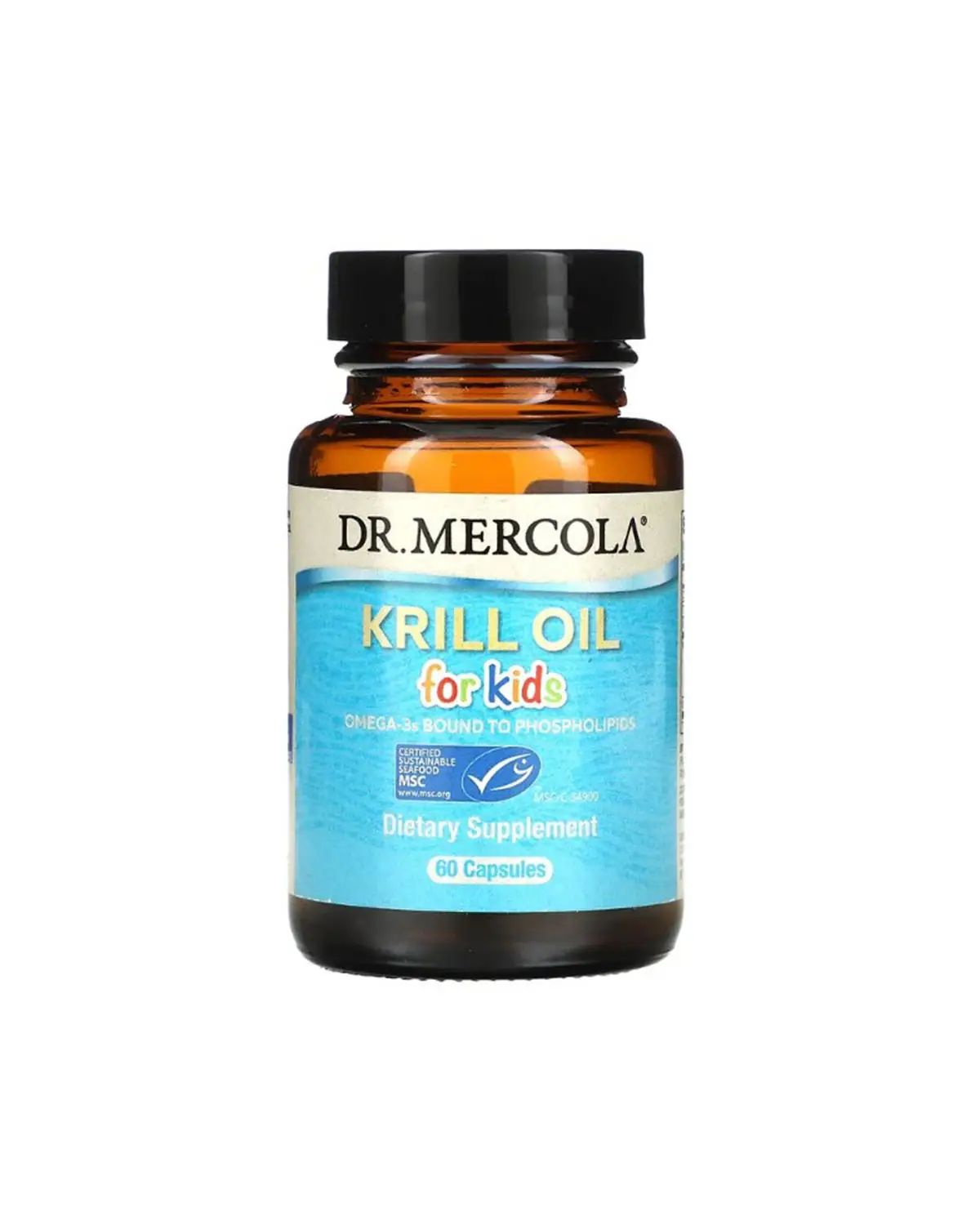 Олія криля для дітей - 60 кап Dr. Mercola 20190752