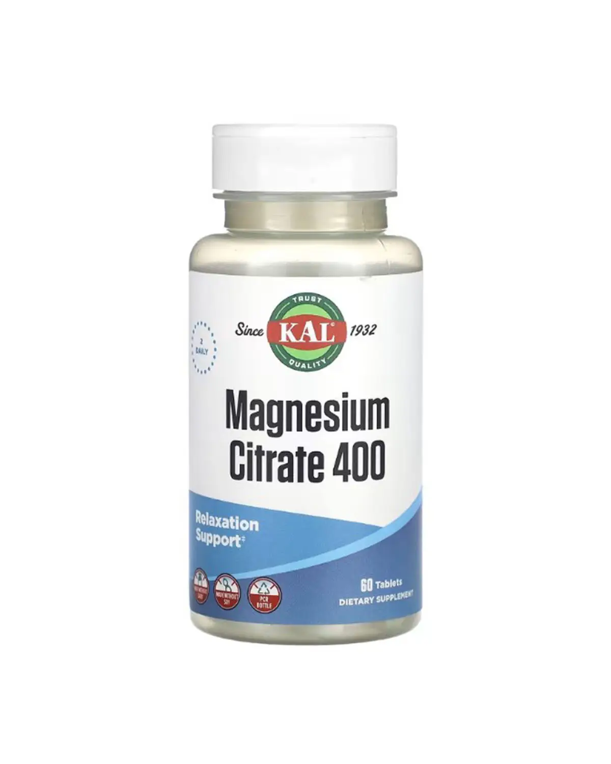 Магний цитрат 400 мг - 60 таб KAL 20190797