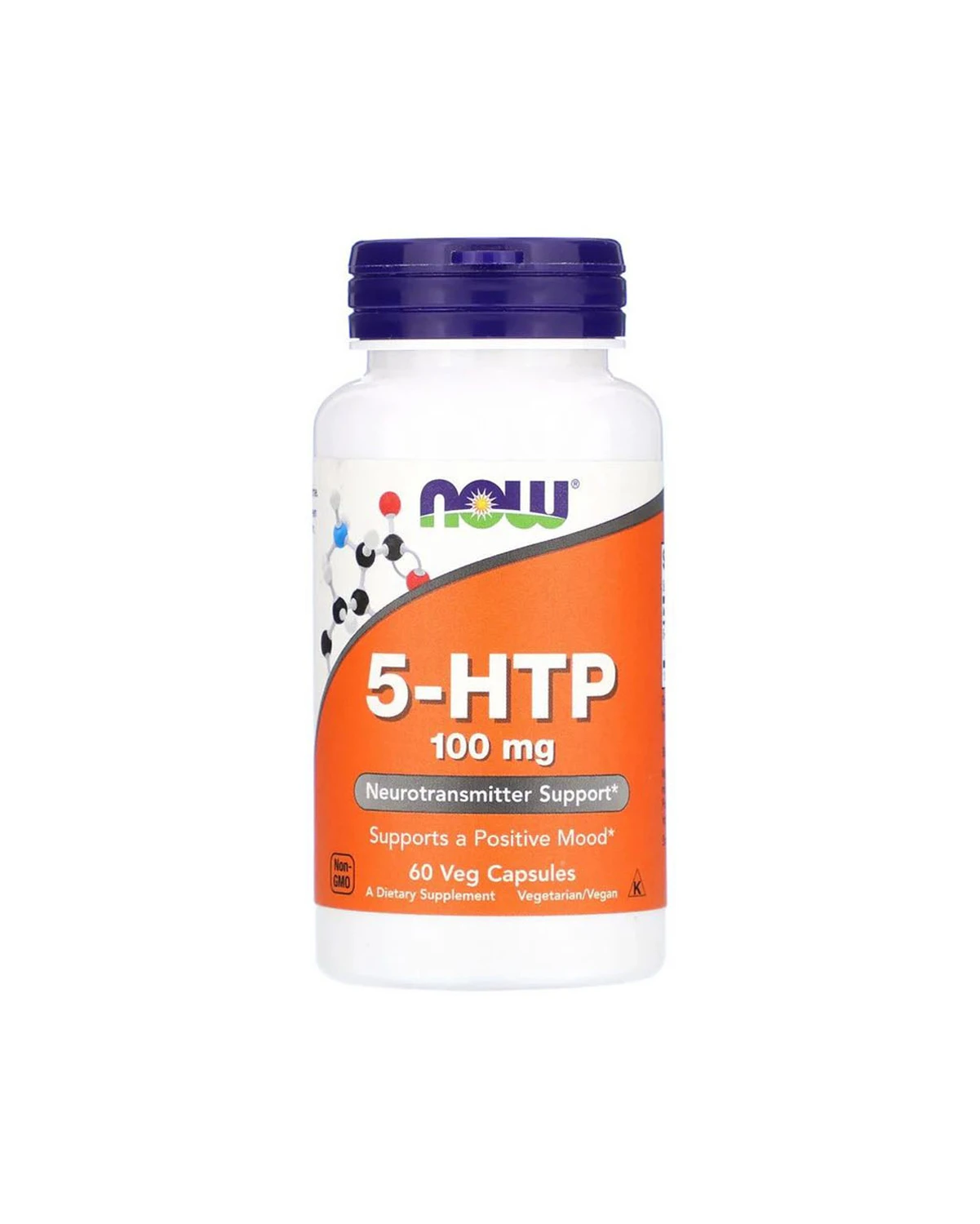 5-HTP 100 мг | 60 кап Now Foods