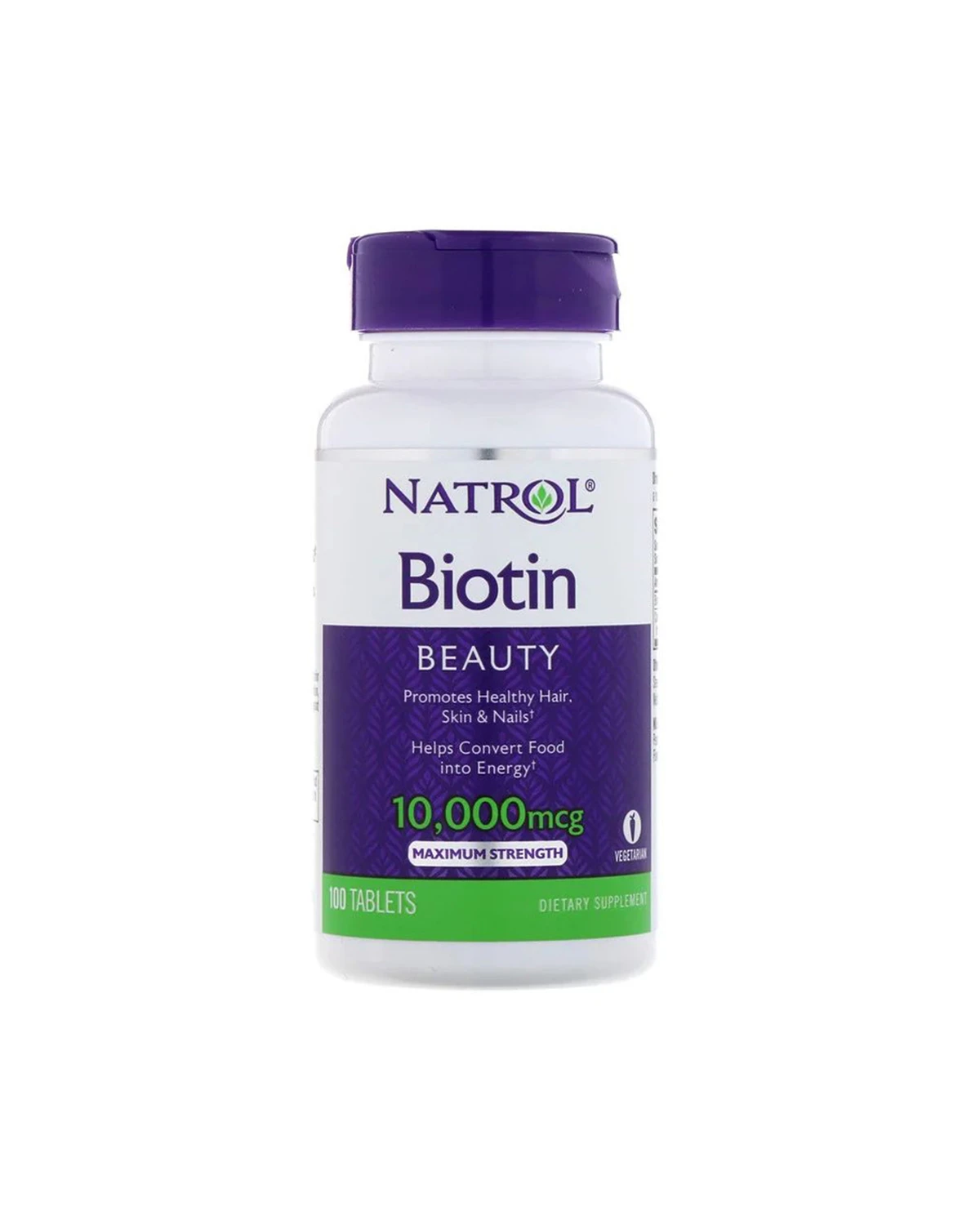 Биотин 10 000 мкг | 100 таб Natrol 20200018