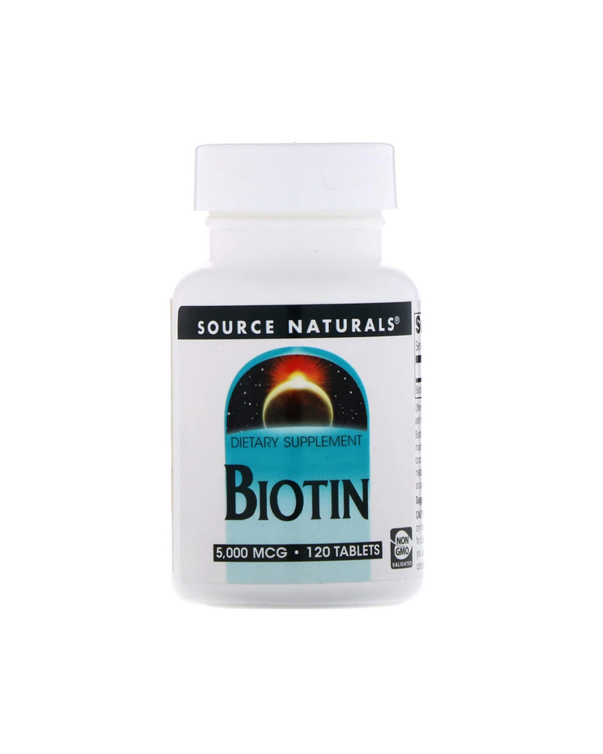 Биотин 5 мг | 120 таб Source Naturals 20200019