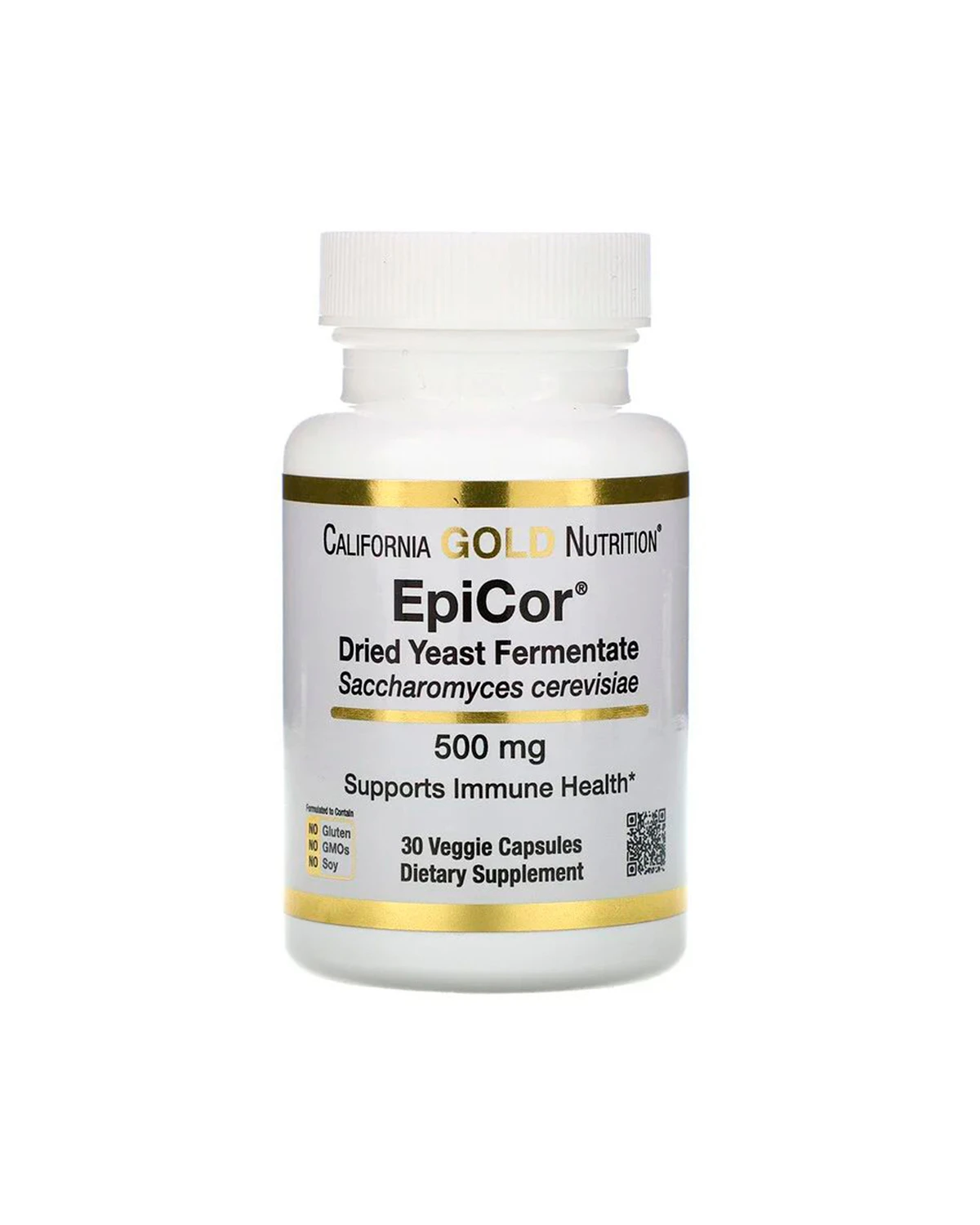 Эпикор 500 мг | 30 кап California Gold Nutrition 20200083