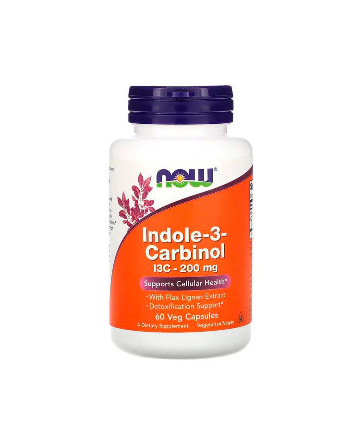 Индол-3-карбинол 200 мг | 60 кап Now Foods 20200094