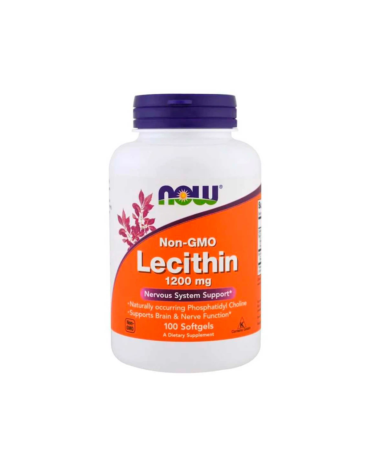 Лецитин 1200 мг | 100 кап Now Foods