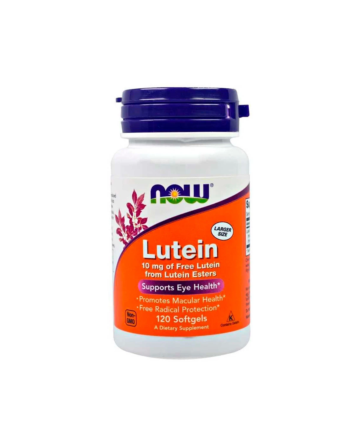 Лютеин 10 мг | 120 таб Now Foods 20200141
