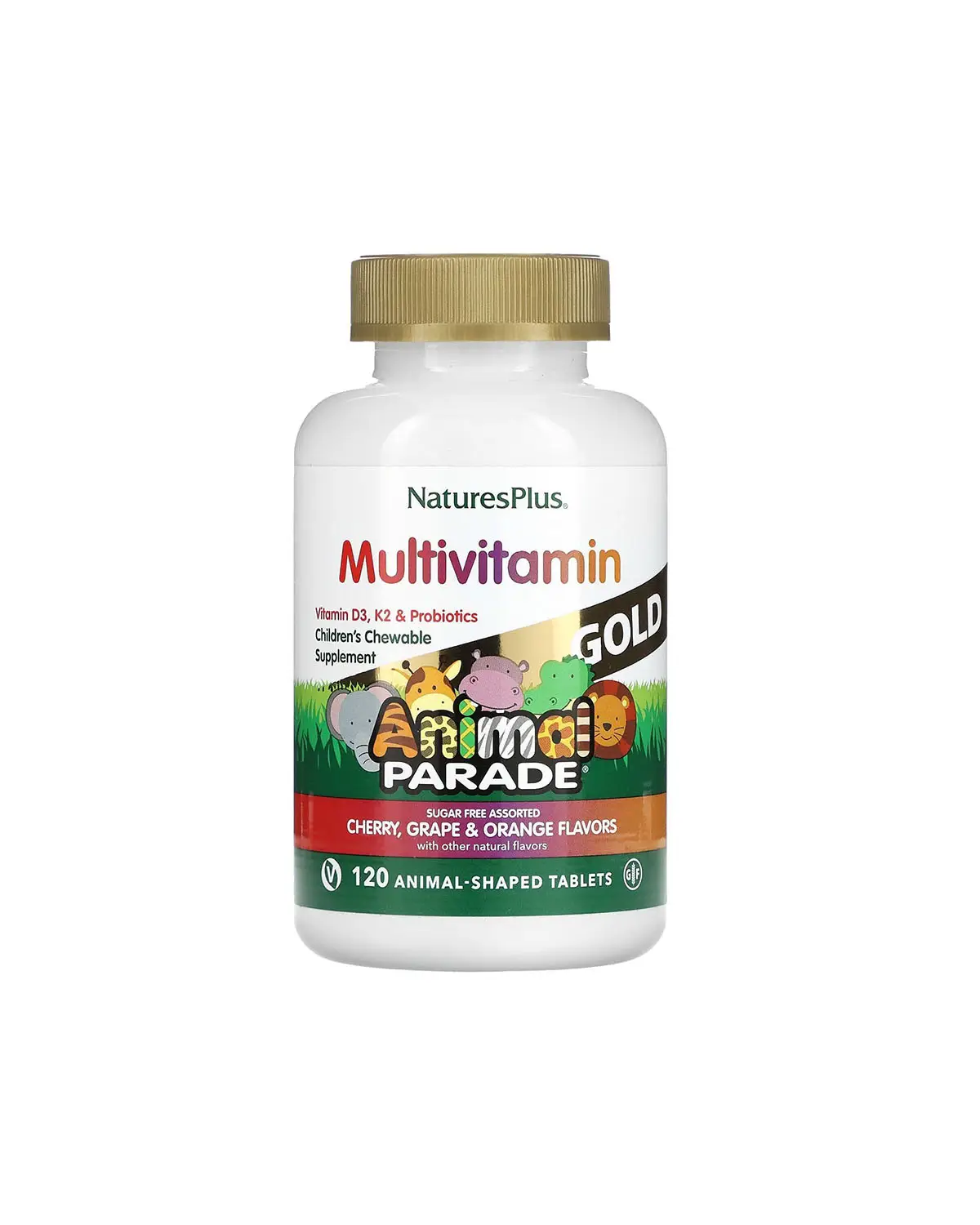 Мультивитамины для детей ассорти вкусов | 120 таб Nature's Plus 20200166