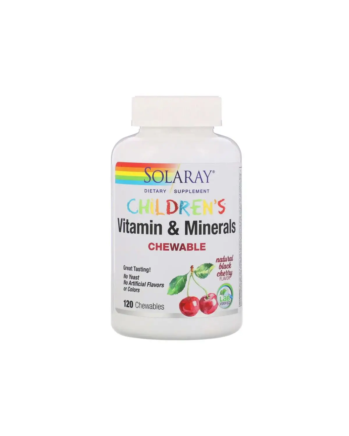 Мультивитамины для детей | 120 таб Solaray