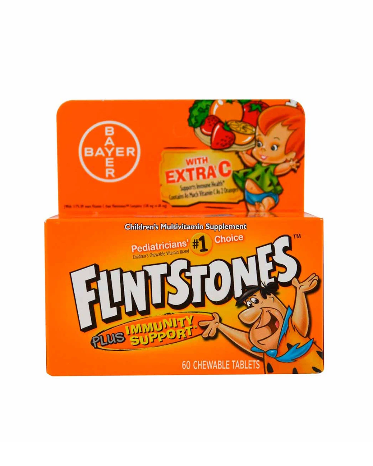 Мультивитамины для детей | 60 таб Flintstones 20200194
