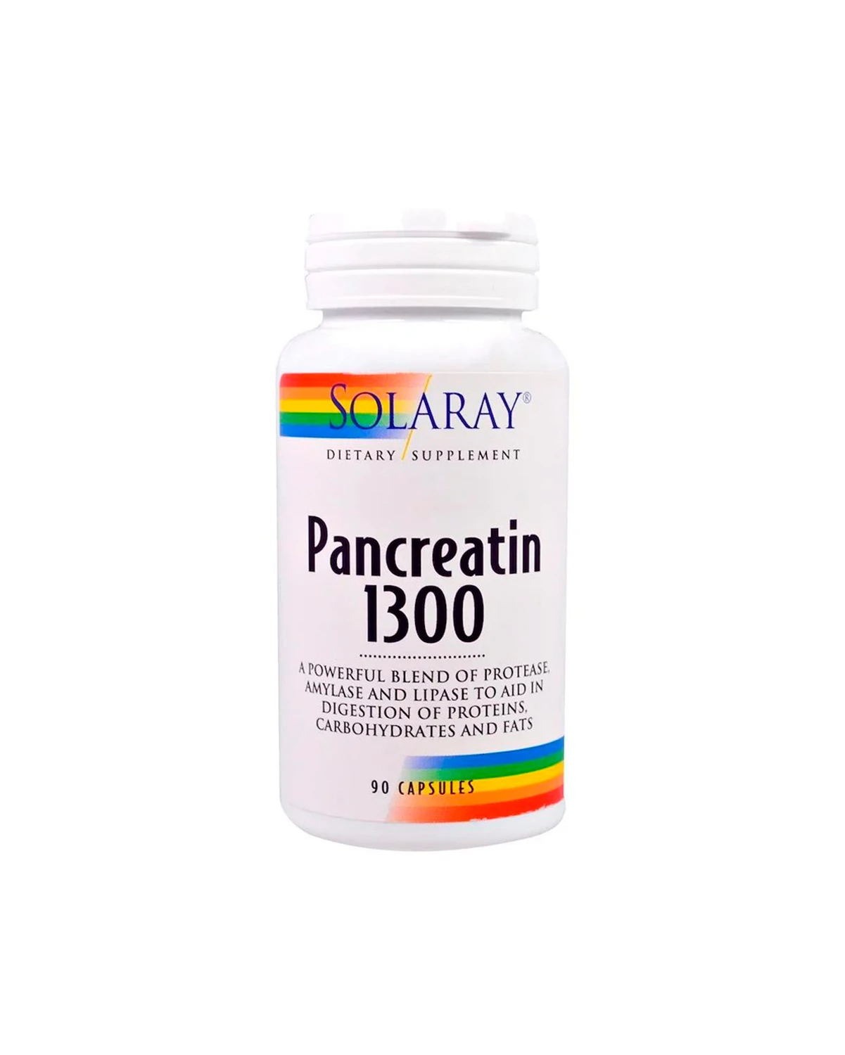 Панкреатин 1300 | 90 кап Solaray 20200240