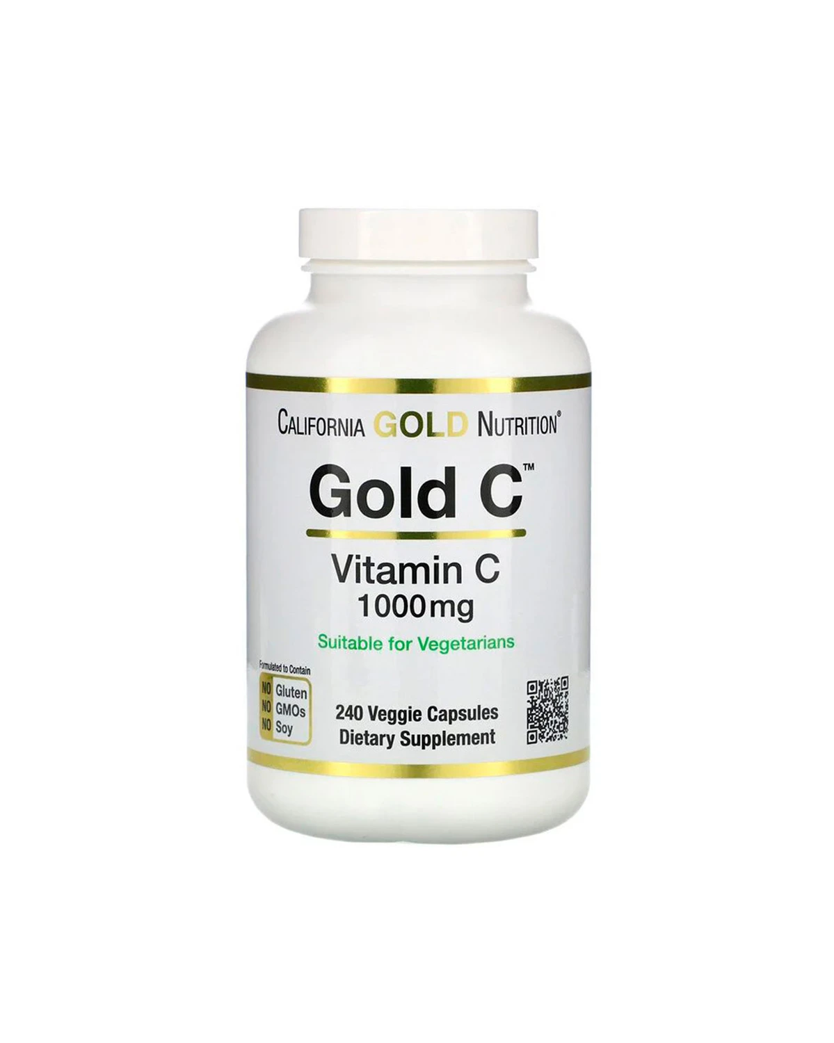 Витамин C | 240 кап California Gold Nutrition 20200271