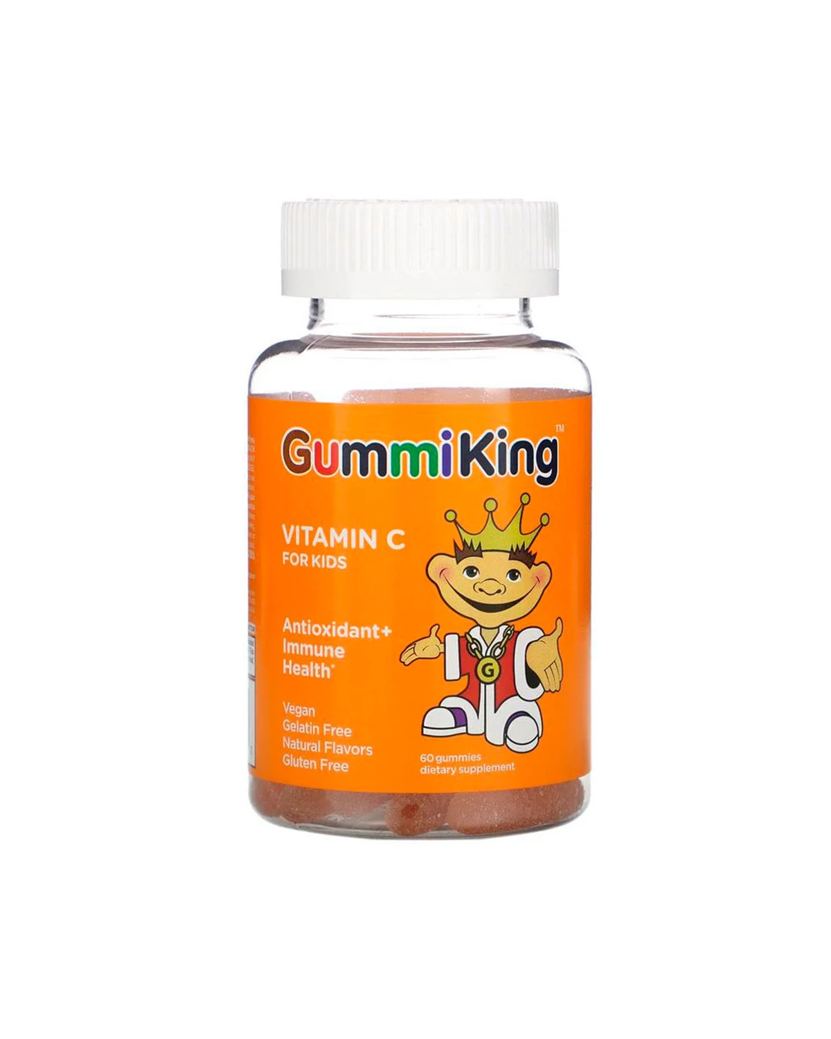 Витамин C для детей  | 60 мармеладок GummiKing 20200274