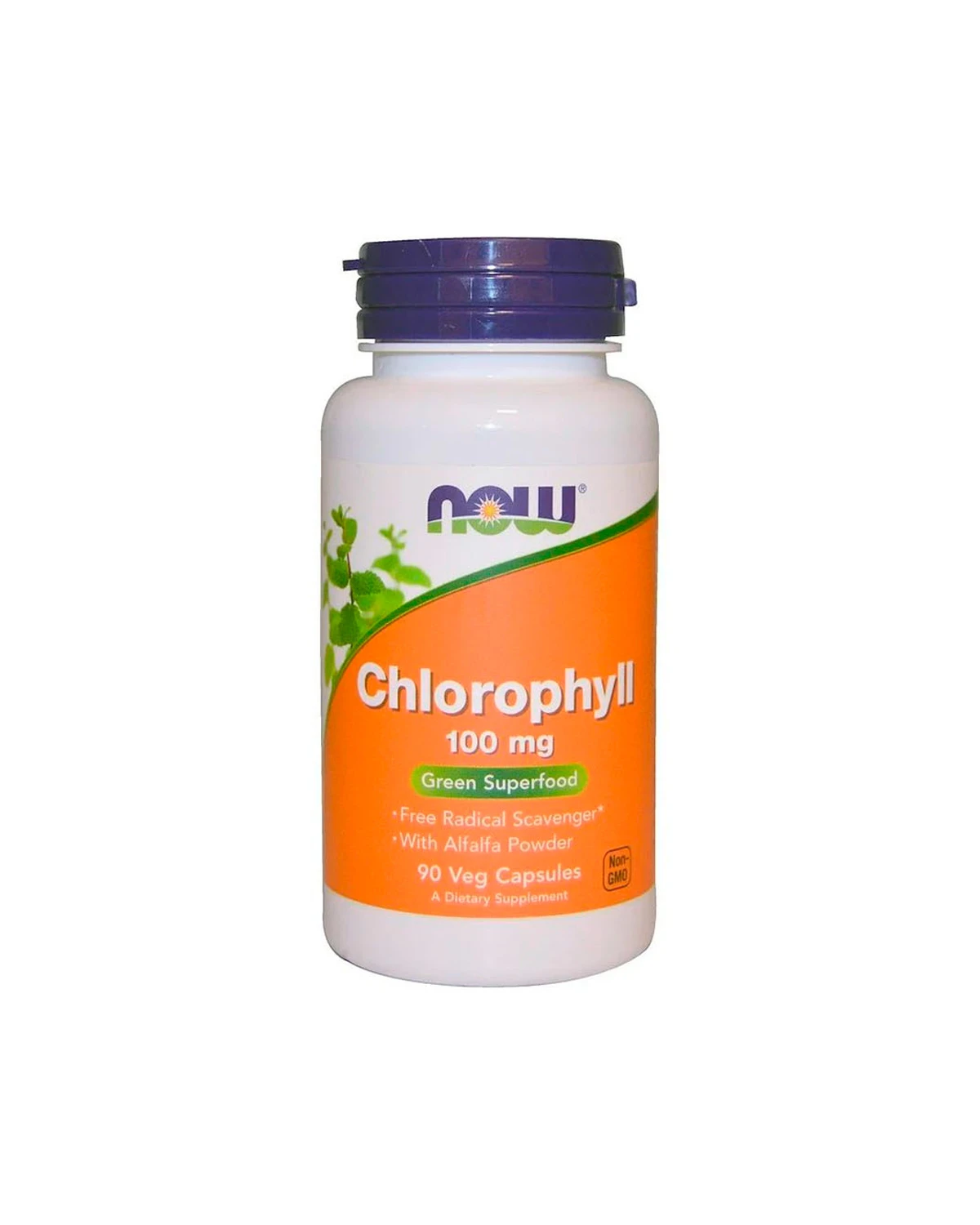 Хлорофилл 100 мг | 90 кап Now Foods 20200317