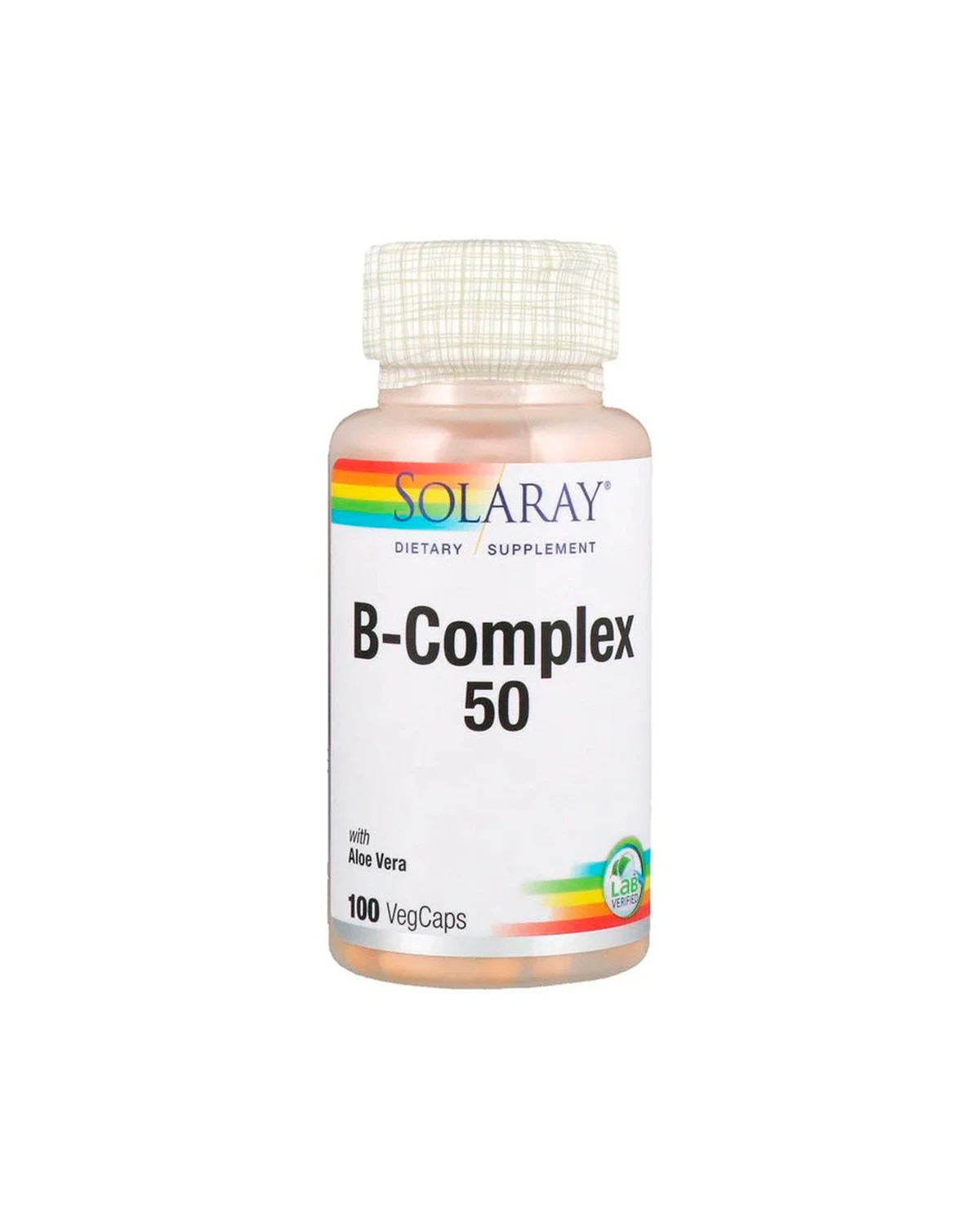Комплекс витаминов B | 100 кап Solaray 20200350