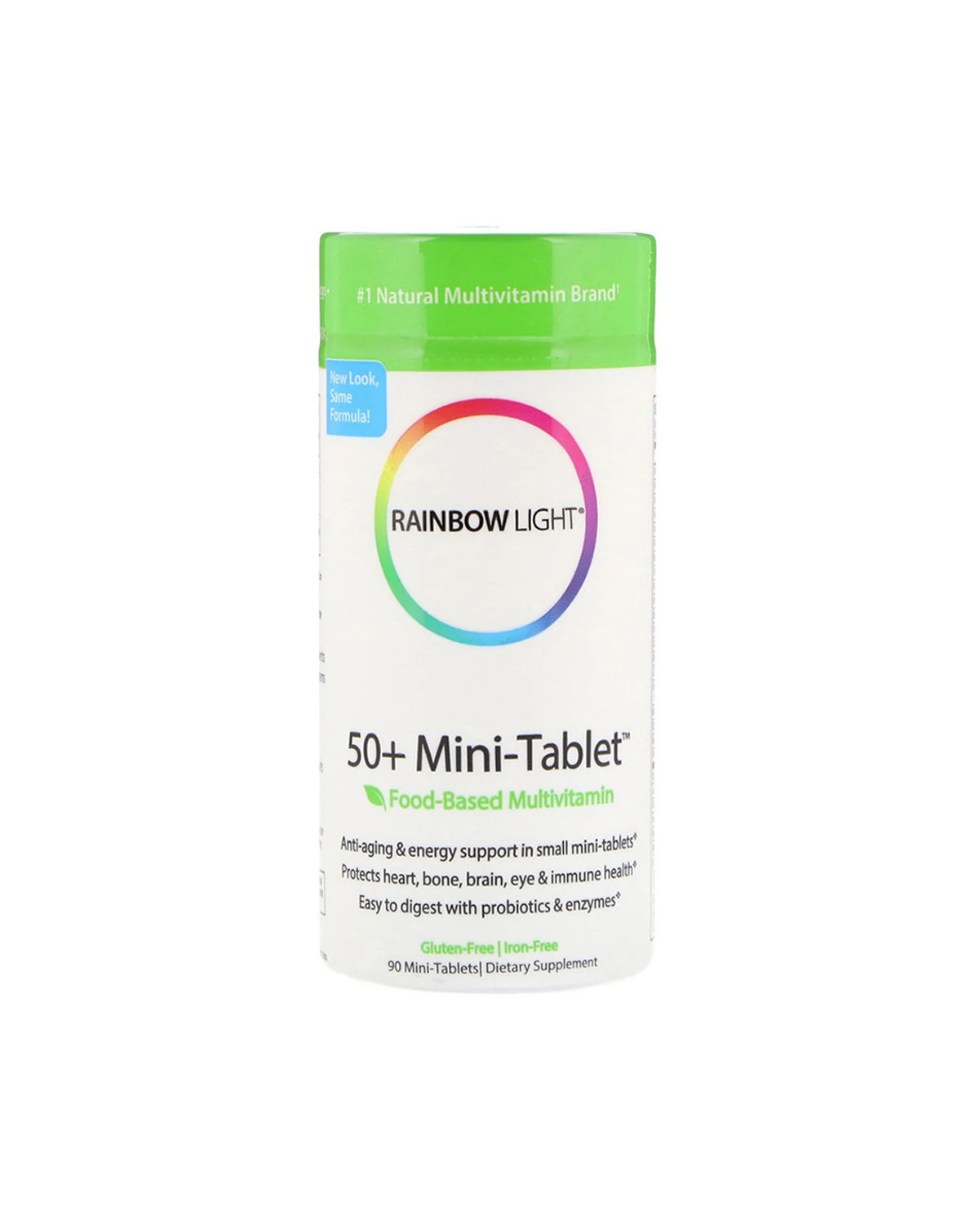 Мультивитамины 50+ | 90 мини-таб Rainbow Light 20200400