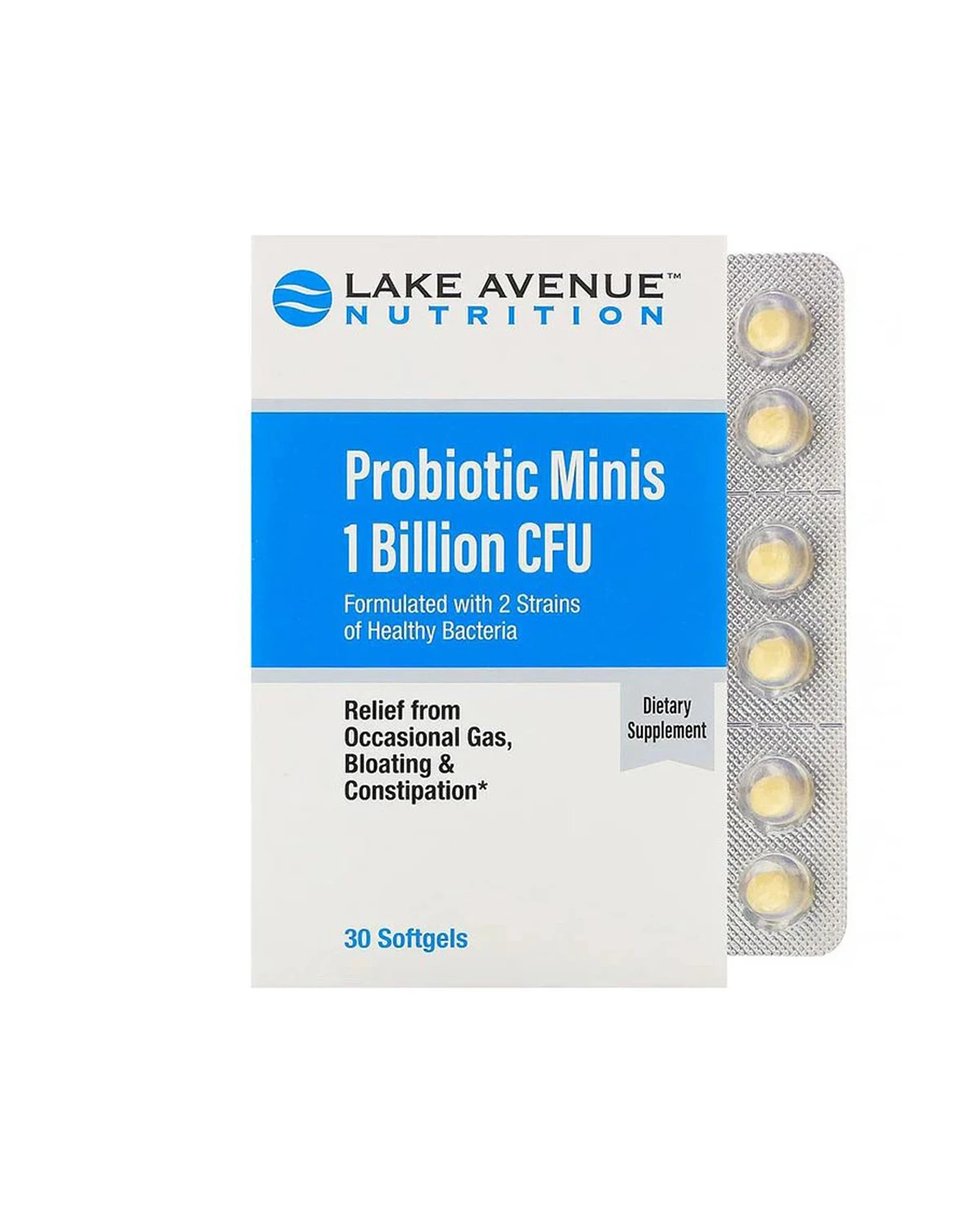 Пробиотик | 30 мини-таб Lake Avenue Nutrition 20200419