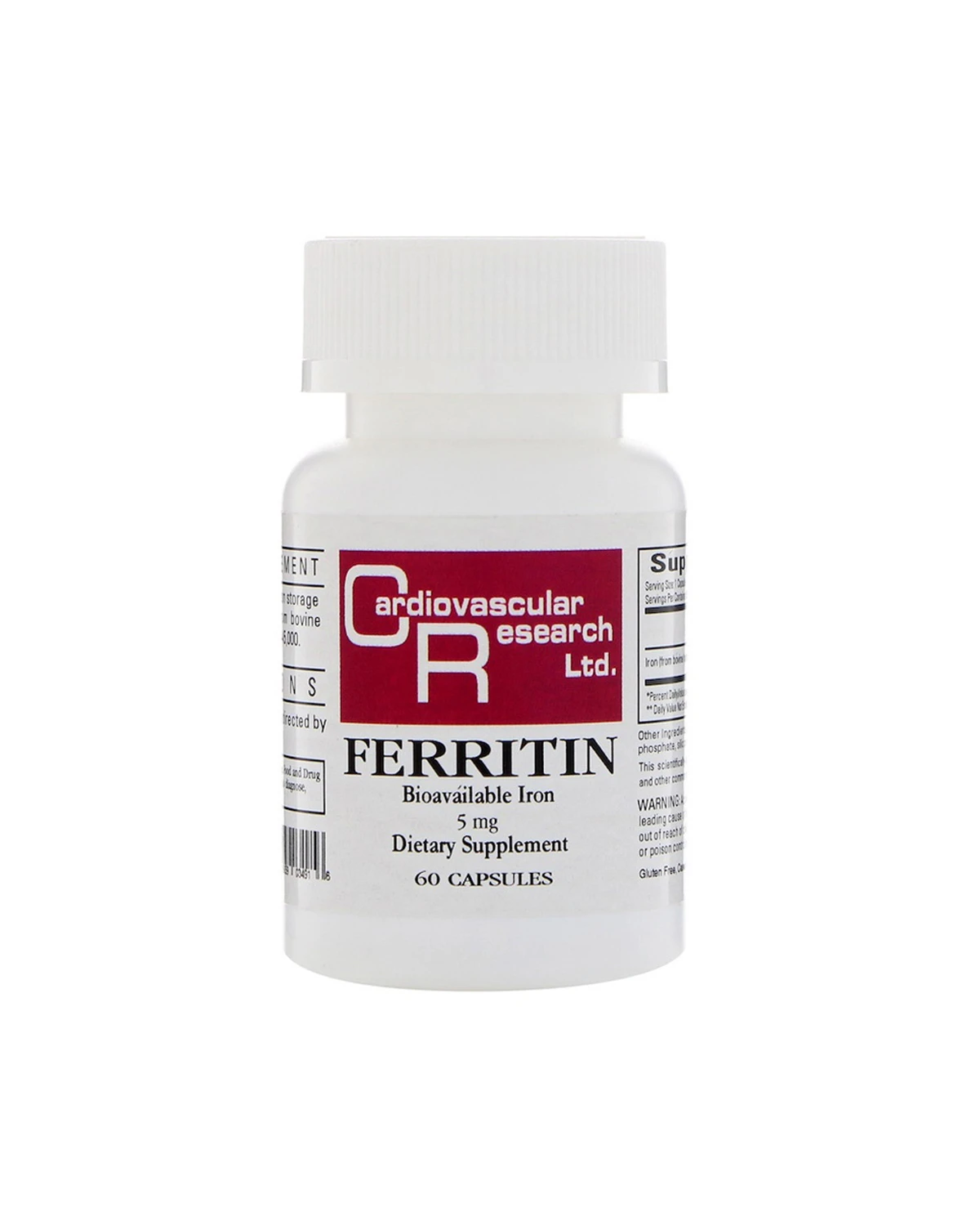 Ферритин 5 мг | 60 кап Cardiovascular Research 20200492