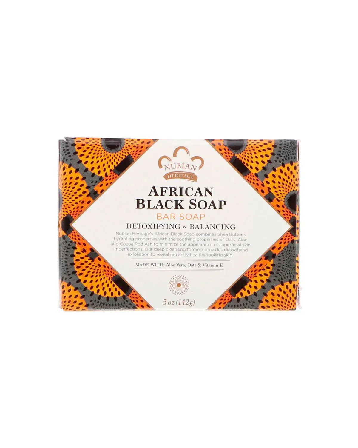 Черное африканское мыло | 142 г Nubian Heritage