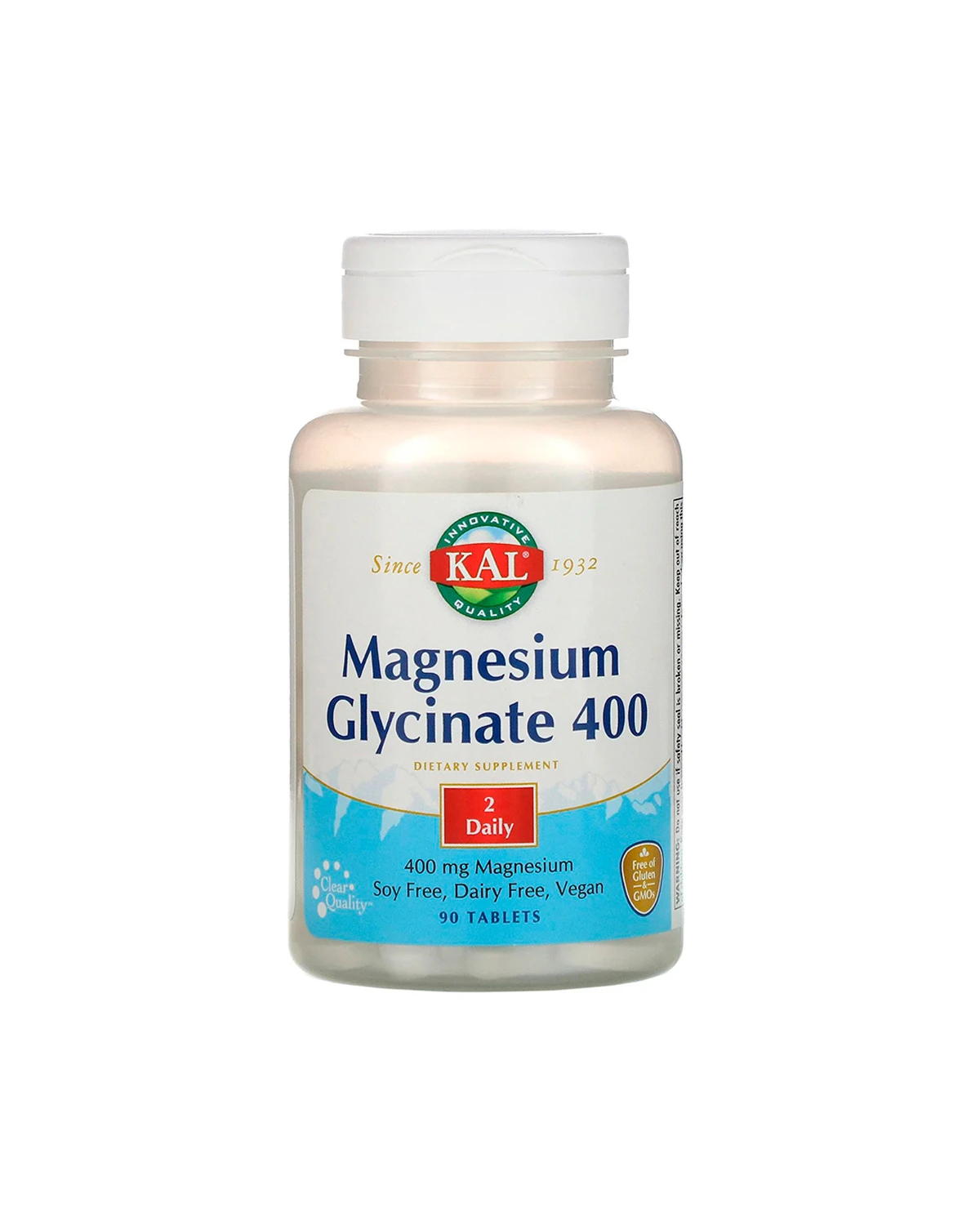 Магний глицинат 400 мг | 90 таб KAL 20200772