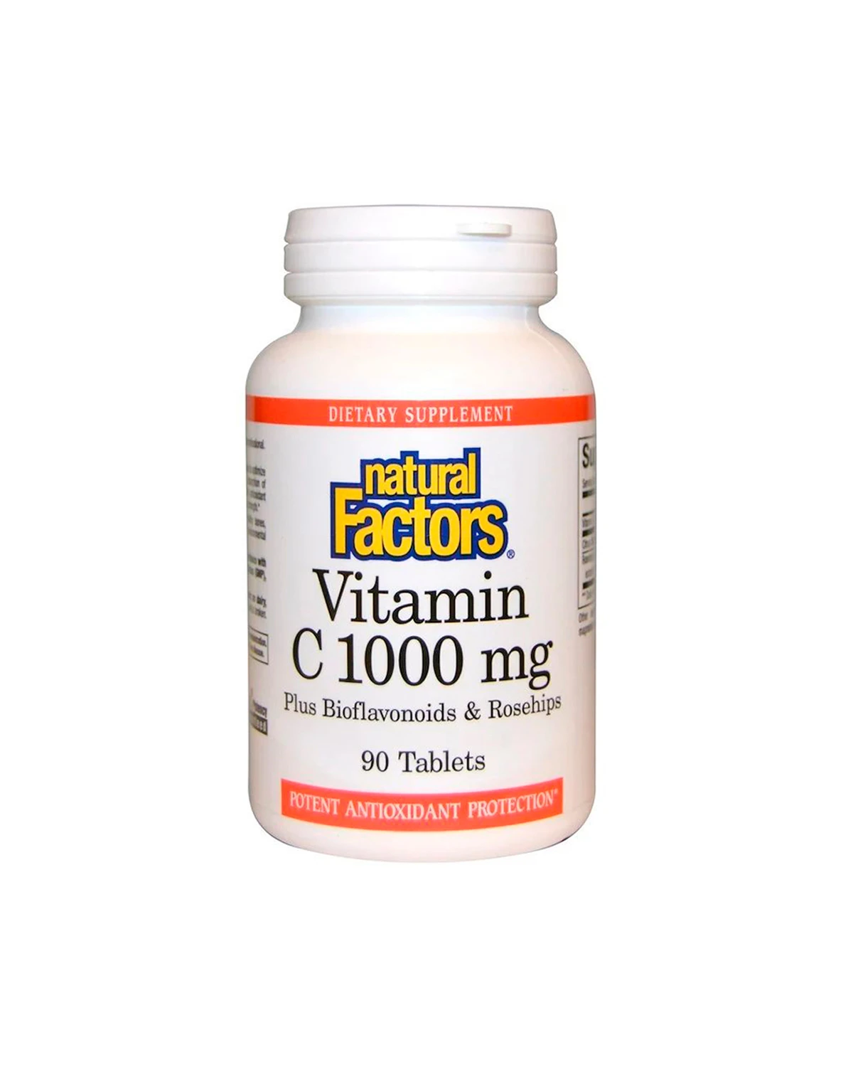 Витамин С с биофлавоноидами 1000 мг | 90 таб Natural Factors 20200795