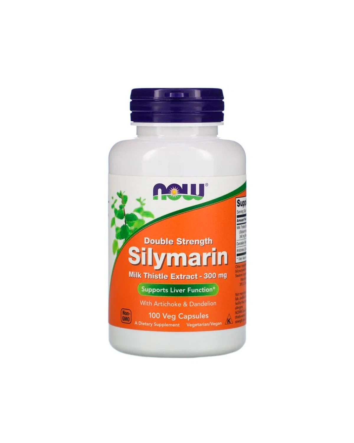 Силимарин (расторопша) 300 мг | 100 кап Now Foods 20200995