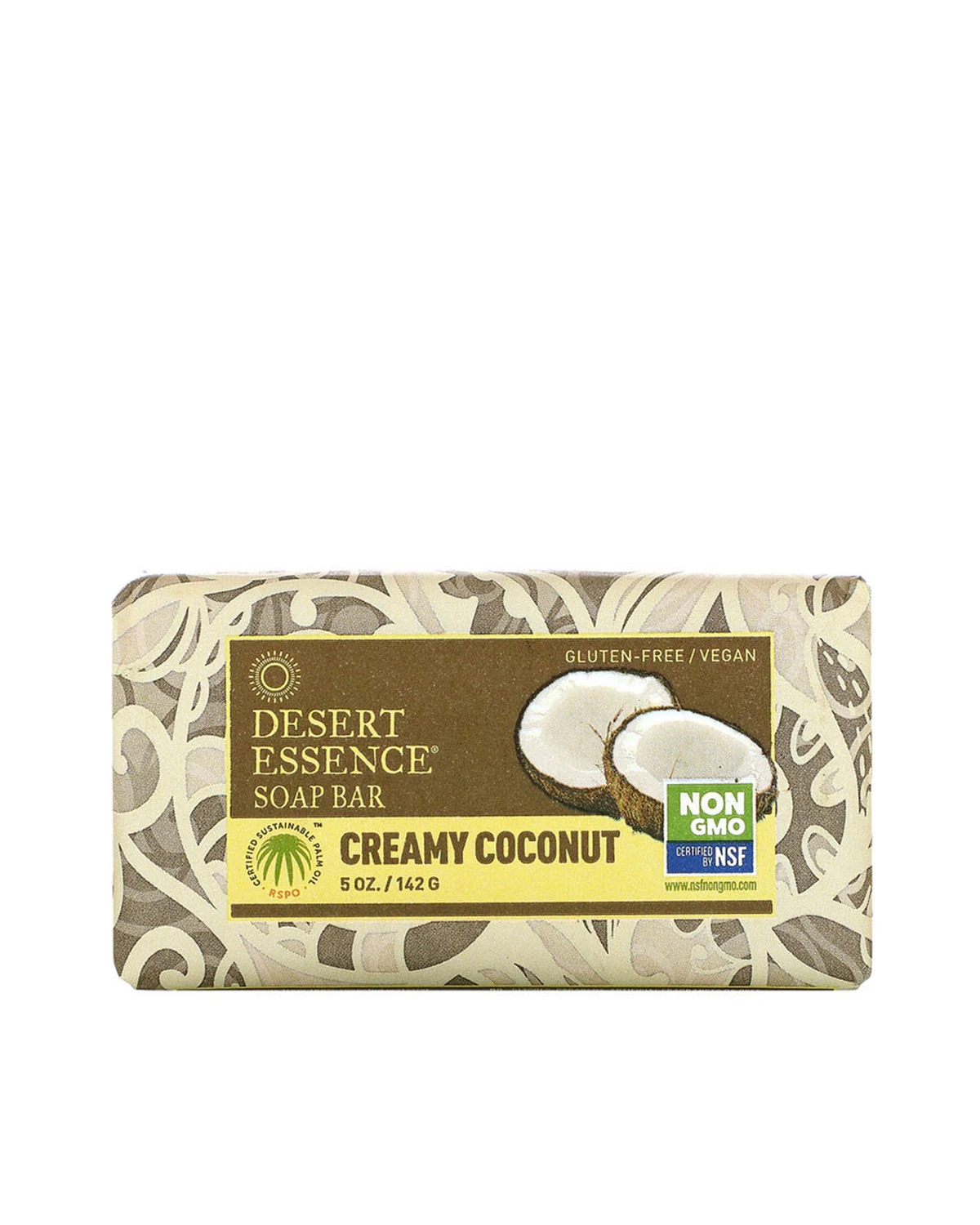 Мыло кремовый кокос | 142 г Desert Essence 20201044