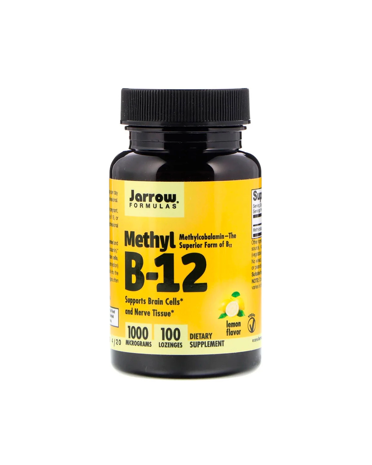 Витамин В12 метил 1000 мкг | 100 пастилок Jarrow Formulas 20201063