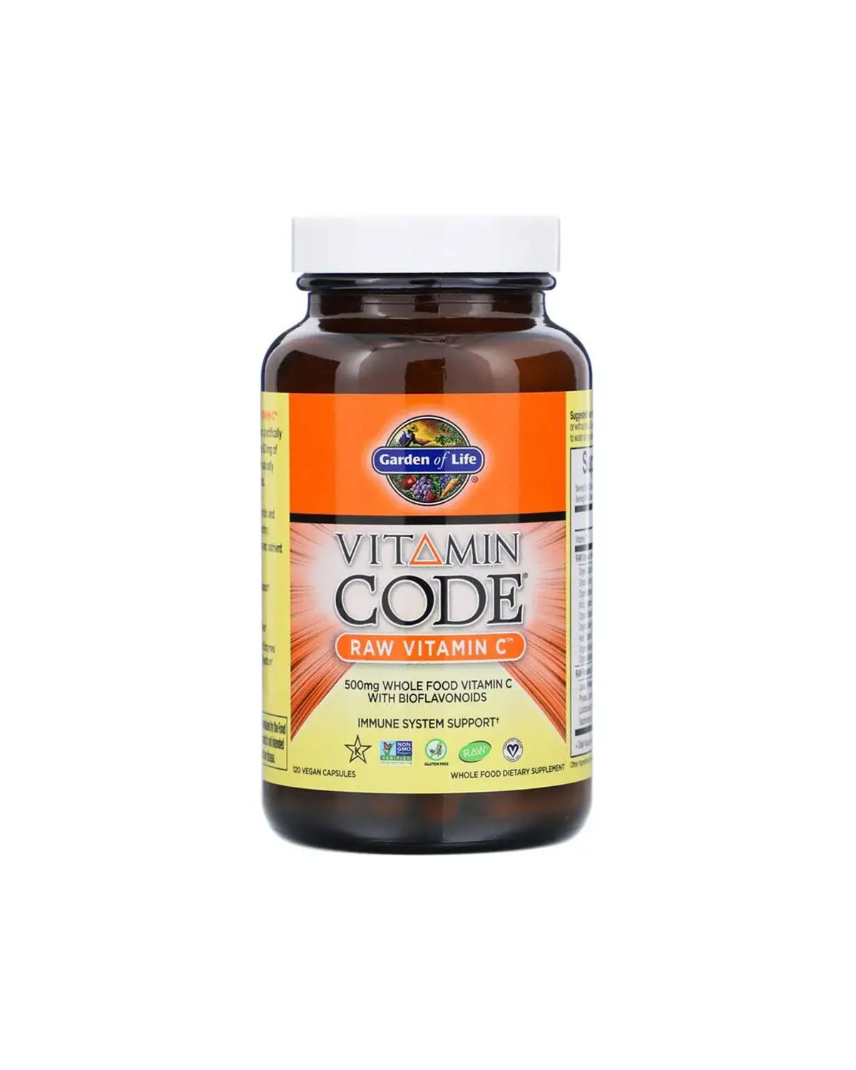 Витамин С 500 мг | 120 кап Garden of Life 20201207