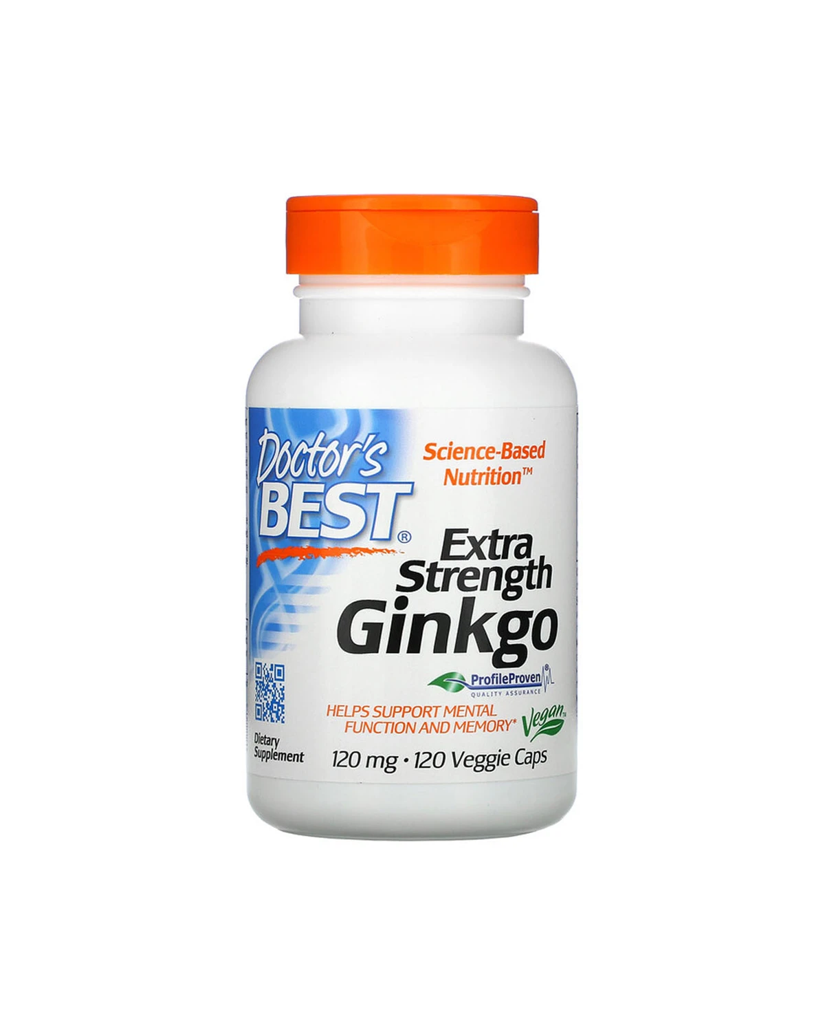 Гинкго билоба 120 мг | 120 кап Doctor's Best 20201249