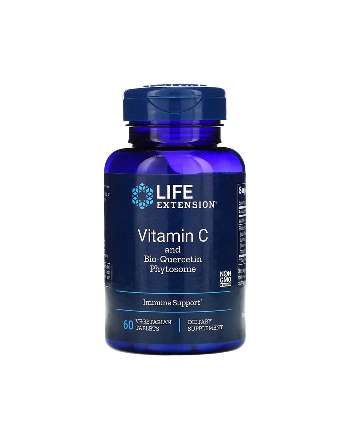 Витамин С + био-кверцетин | 60 таб Life Extension 20201326