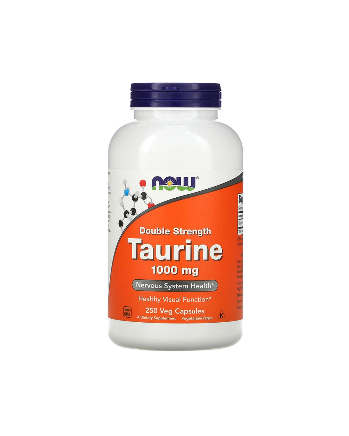 Таурин 1000 мг | 250 кап Now Foods 20201343